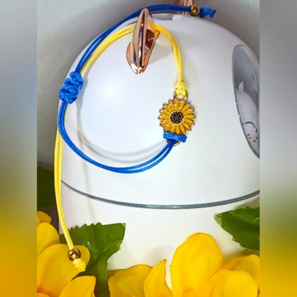 🌻🦋✨️Sunflower bracelet ✨️🦋🌻